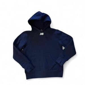 New-balance Navy and Blue Hoodie MEDIUM